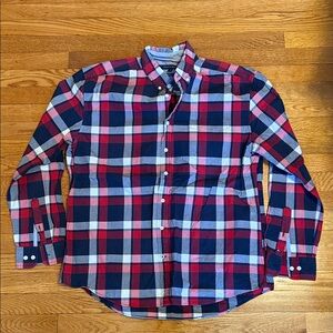 Tommy Hilfiger Men's Checkered Shirt - Red, Blue, White